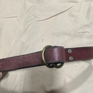 Polo by Ralph Lauren Dark Brown Leather Belt